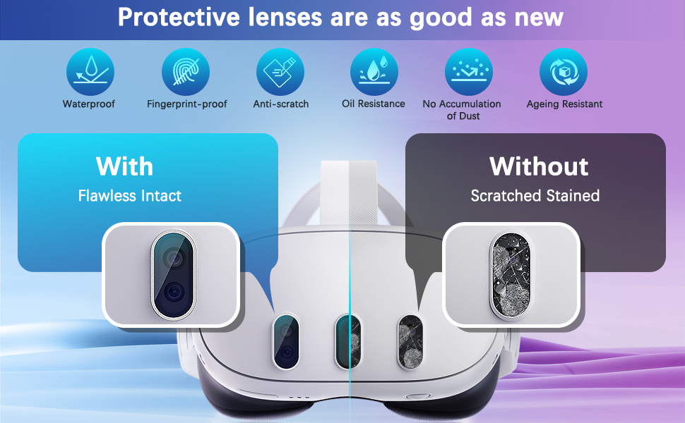 lens protector with frame