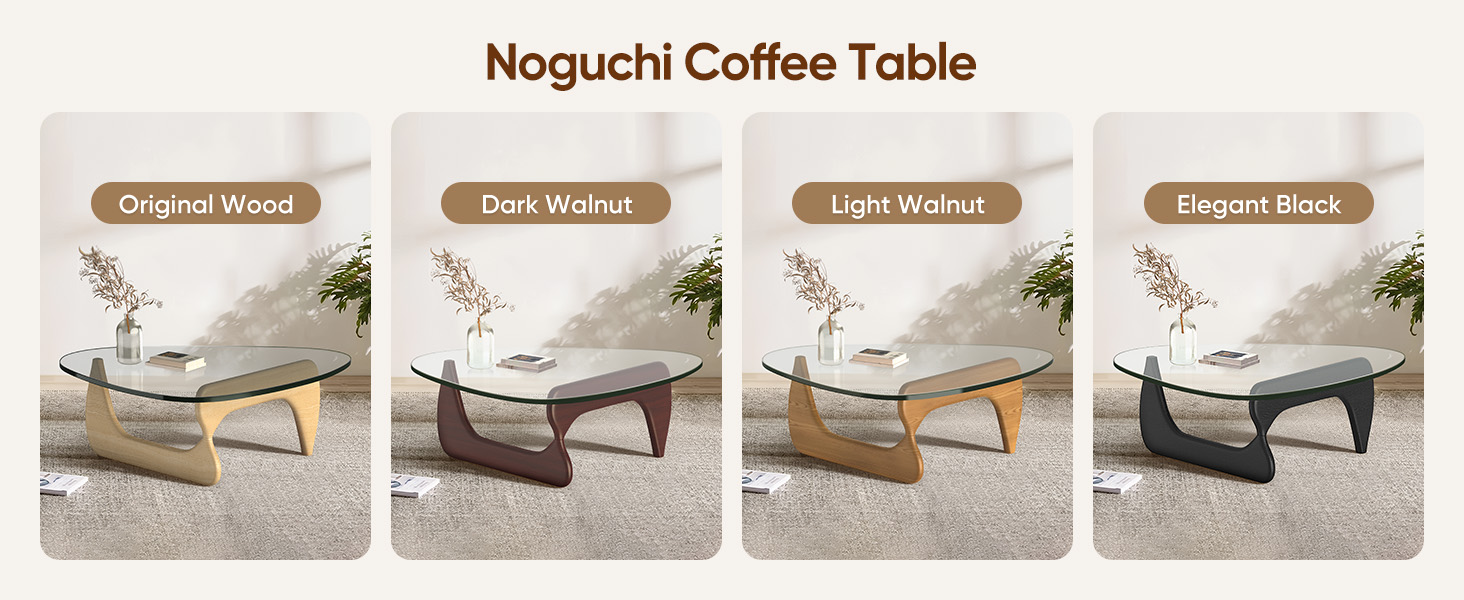 SAINCH glass coffee table