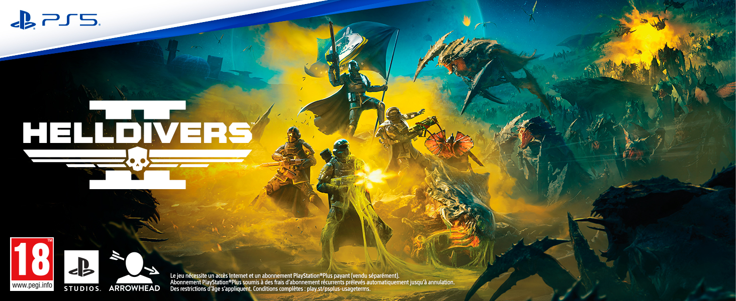 Helldivers II jeu sur playstation 5
