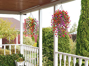 outdoor faux plants