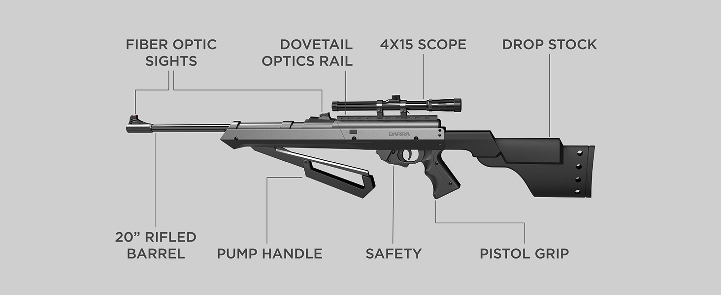 barra 900 full-auto air rifle full auto fully automatic electric bb gun guns for adults rifles