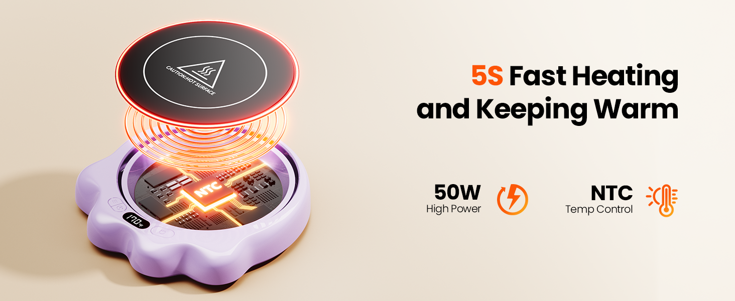 50W Fast Heating Speed