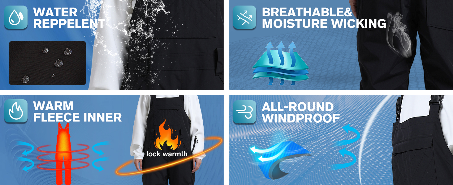 ski bibs pants snow sports