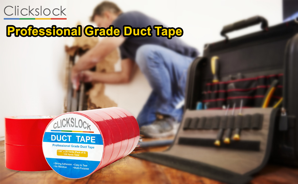 Residue free duct tape