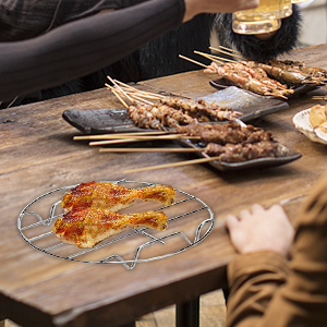 Grille de cuisson en métal