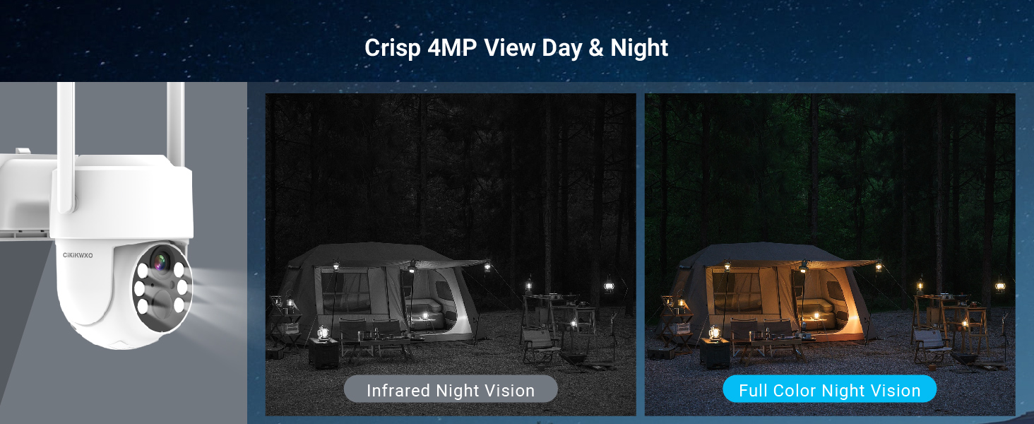 2.5K HD Color Night Vision