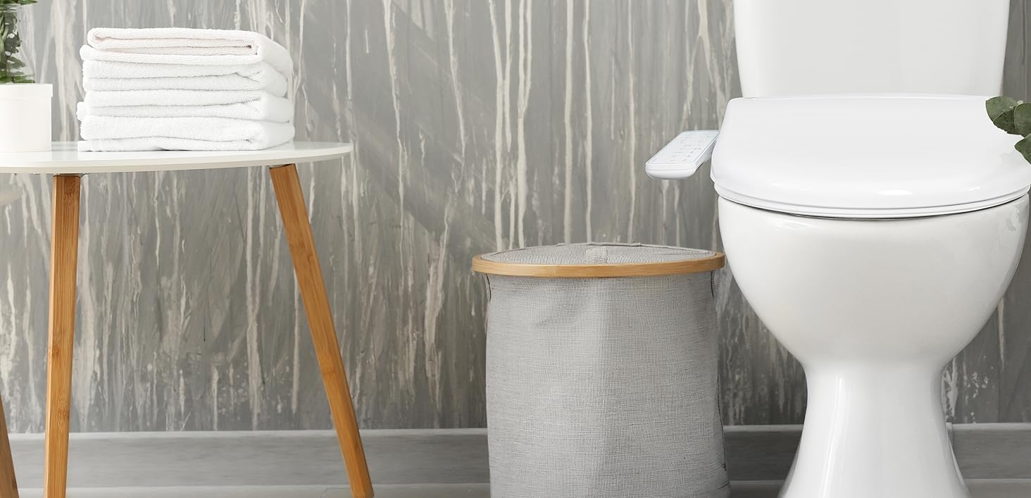 BidetMate 1000 Series Electric Bidet Heated Smart Toilet Seat with