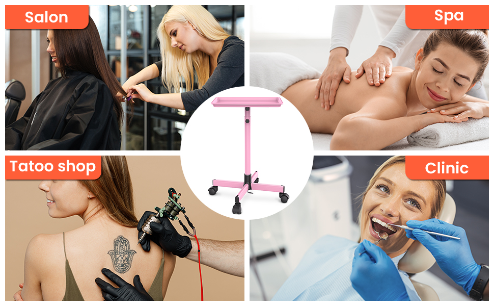 TASALON salon tray cart