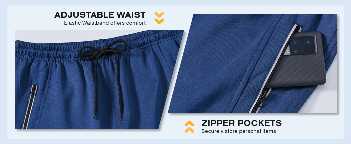 men's track pants with pockets