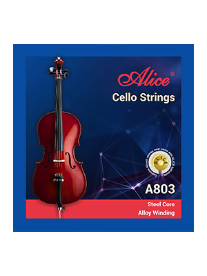 Amazon.com: Alice Cello Strings 4/4 Full Set - Well Balanced