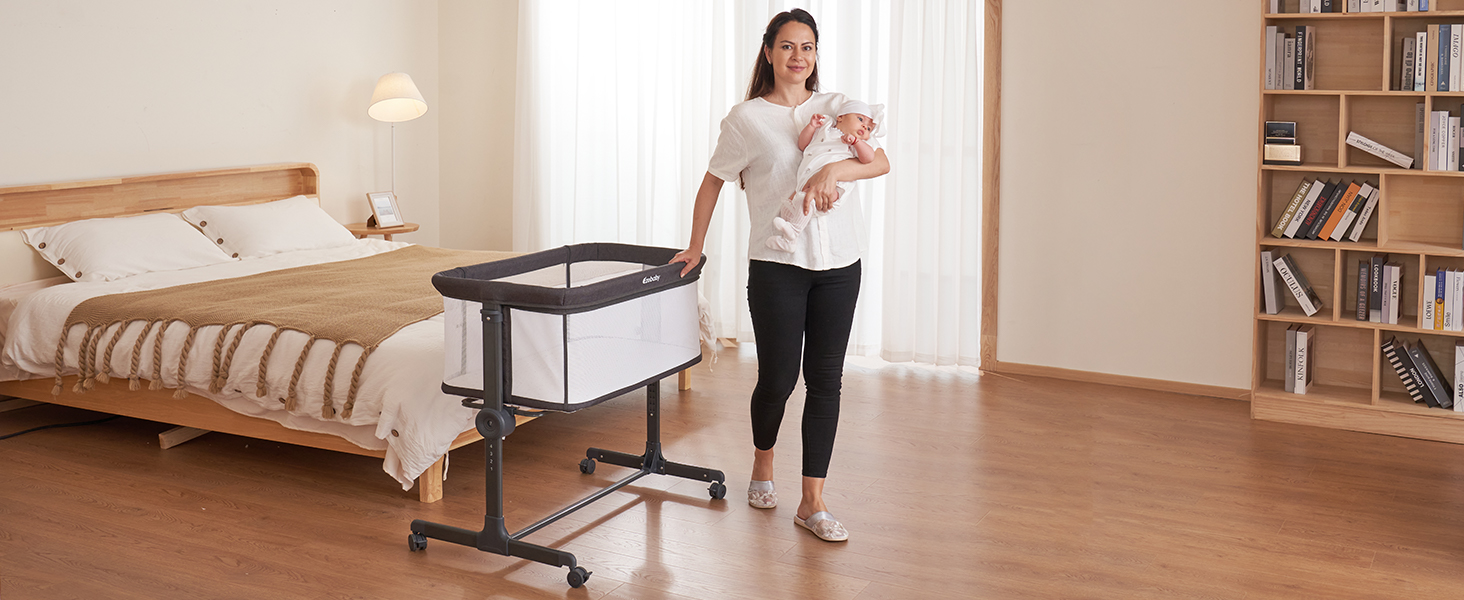 Ezebaby Baby Bedside for Baby, Portable