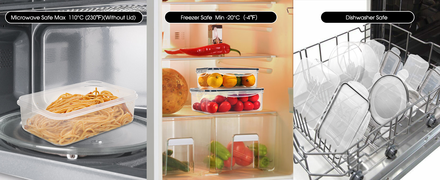 food storage containers with lids 