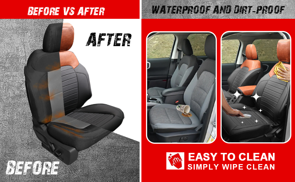 Mabett Seat Covers Full Protector with Backrest and Armrest