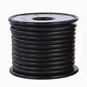 12 awg black wire