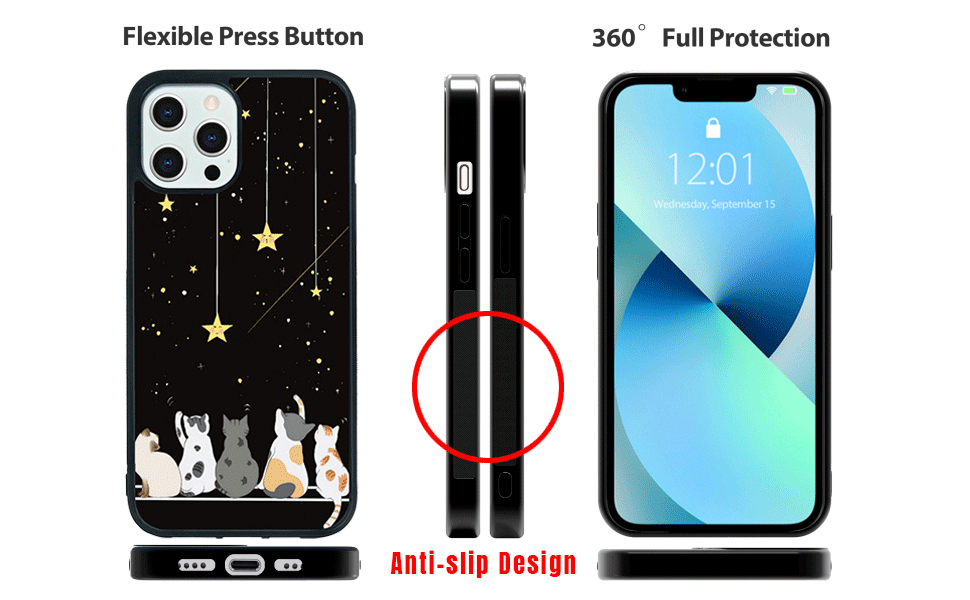 Apple - iPhone7 ブラックネコさん専用 Amazon.com: Black Cute Cat iPhone 7/8/Se Case - 4.7 Inch