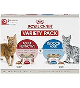 Royal Canin Feline Health Nutrition Indoor Adult & Adult Instinctive Thin Slices in Gravy and Mor...