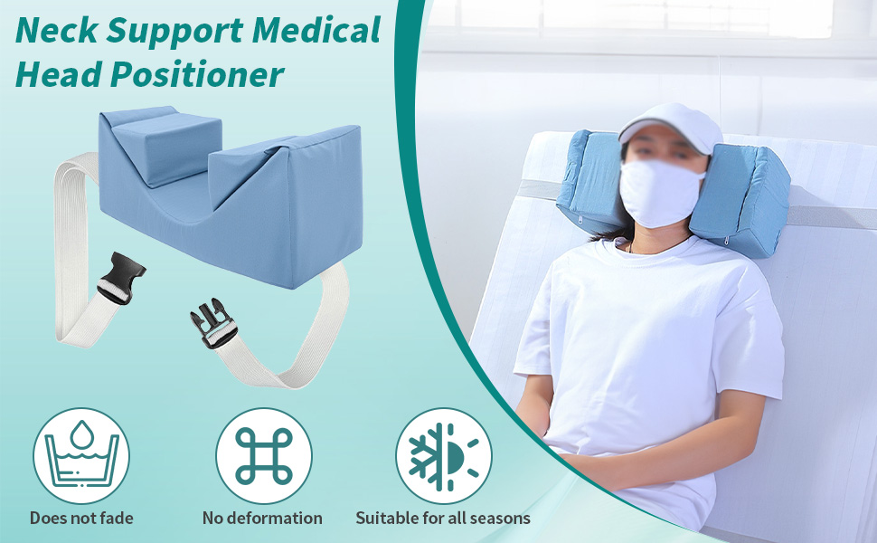 Amazon.com: Neck Stabilizer Head Positioning Pillow for Bedridden - Cervical Pillow For Forward Head Posture