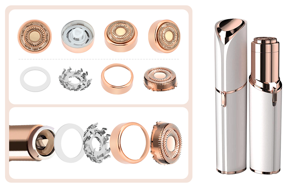 Facial Hair Remover Replacement Heads