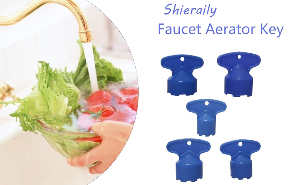 5 Pack Cache Faucet Aerator Keys Faucet Aerator Removal Wrench Tools
