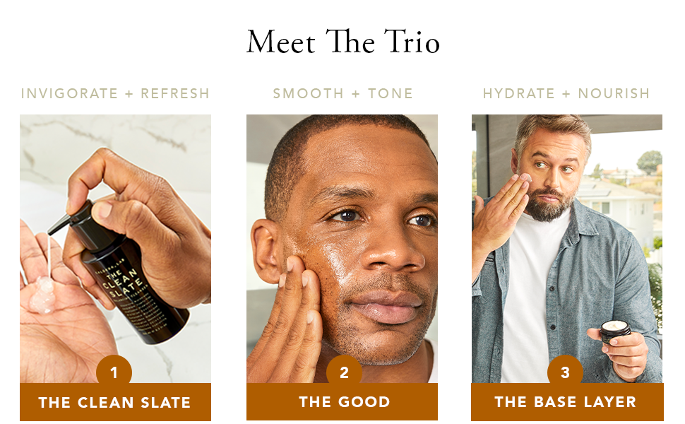 Caldera + Lab The Regimen, Vegan Skin Care Bundle Gentle