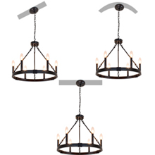 black chandeliers for dining room