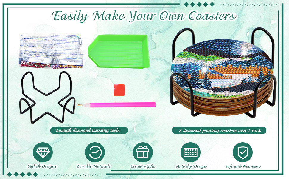 Diamond Painting Coasters