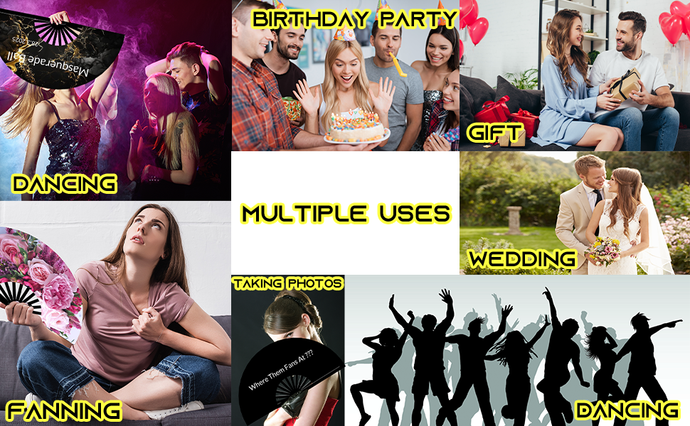 trail ride hand pop fans big fans handheld line dancing clack fans for line dancing bulk large