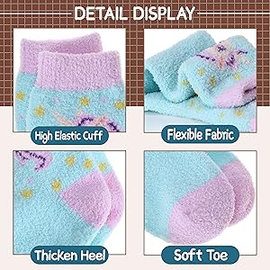 kids fuzzy socks