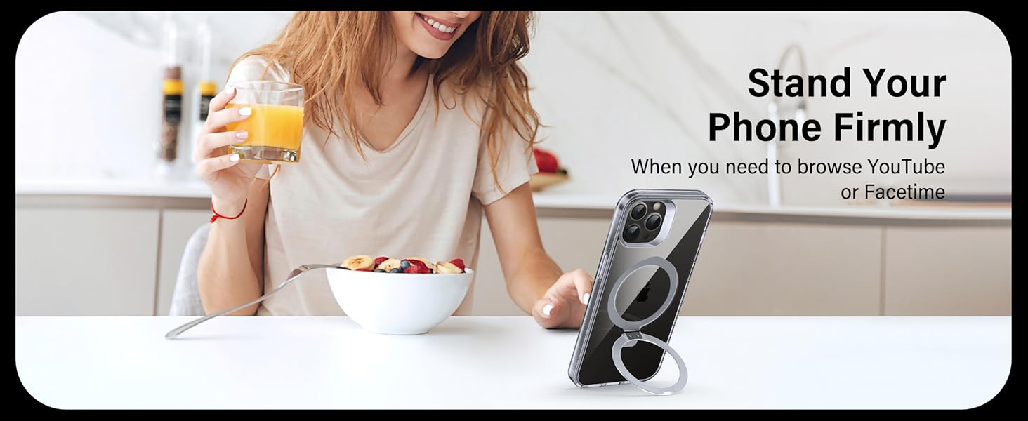 iphone 15 pro max case with ring stand