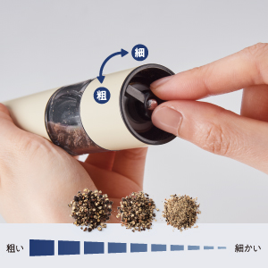 美品レコルト Amazon | recolte レコルト 電動 ソルト＆ペッパーミル ミニ