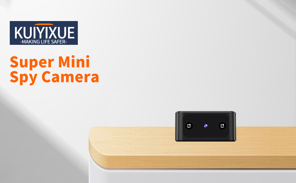 KUIYIXUE Hidden cameraspy cameraMini spy cameraHD 1080P cameraWiFi