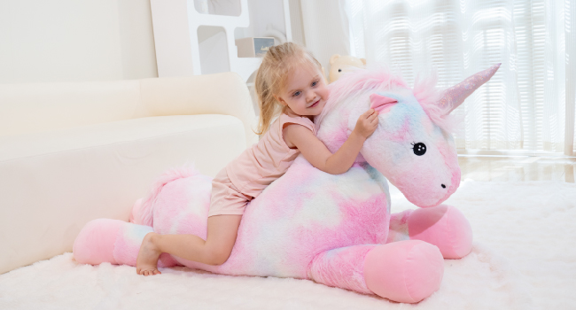 stuffed unicorn
