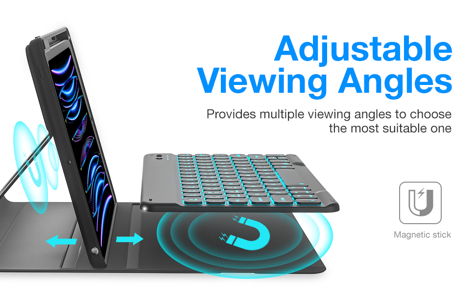 Keyboard Case for iPad Air 5th 4th Generation 10.9 inch Pro 11