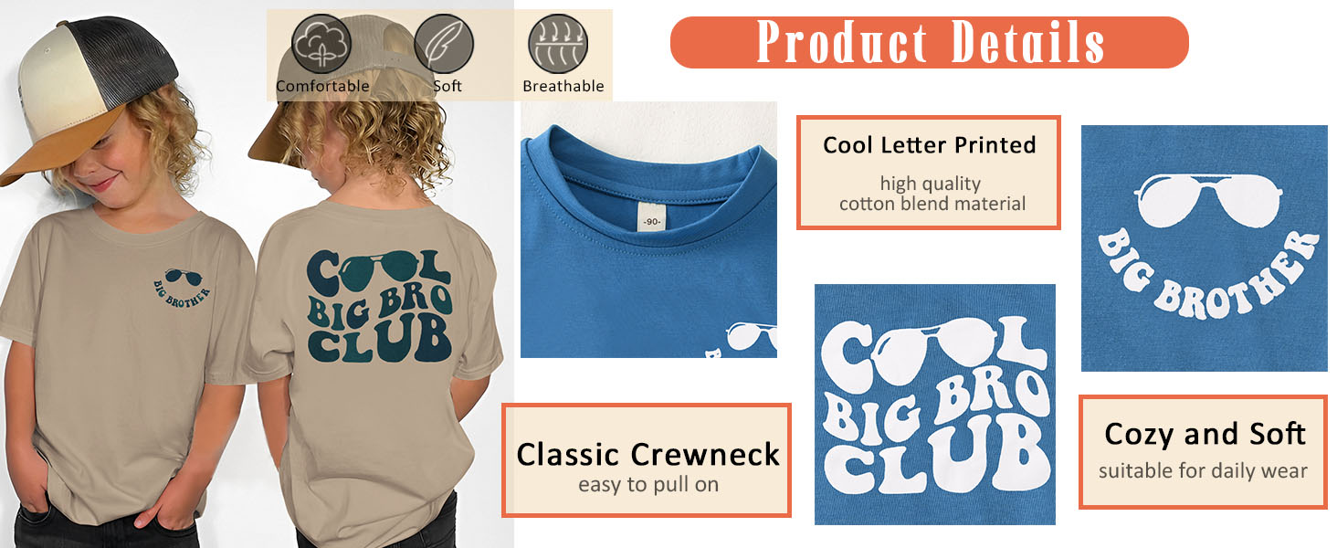 toddler boy big brother tshirts