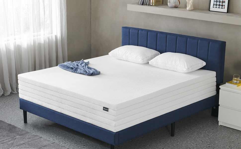 Full Mattress, Alloech 12 Inch Full Size Mattress in a Box