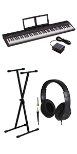 Amazon | Roland GO-88P セミウェイト 88鍵盤 Xスタンド