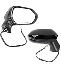 Amazon.com: Dasbecan Passenger Side Mirror Black Compatible