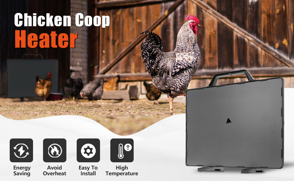 FuzzyBird Canada Enhanced Version Chicken Coop Heater Chicken Heater