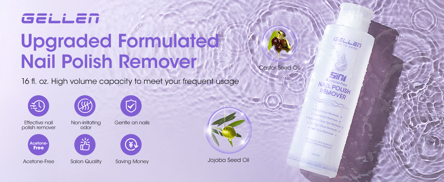 gel nail polish remover
