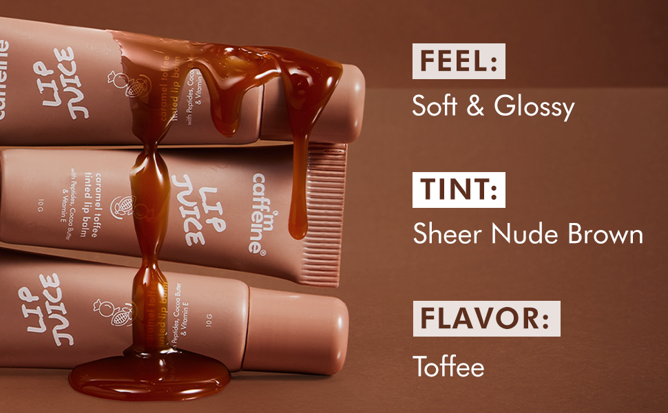 mCaffeine products beauty long lasting brightening glossy moisturization vitamin lip balm women men