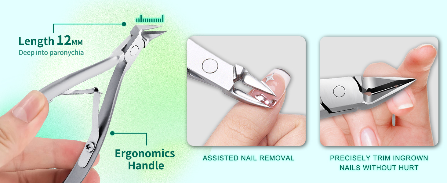 Ultra Sharp New sharp curved blade specially designs for ingrown thick nails