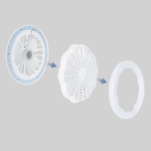 socket fan light