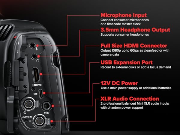 Amazon.com : Blackmagic Design Pocket Cinema Camera 6K G2