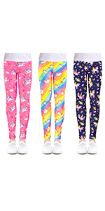 Girls Leggings -3Pack-E 