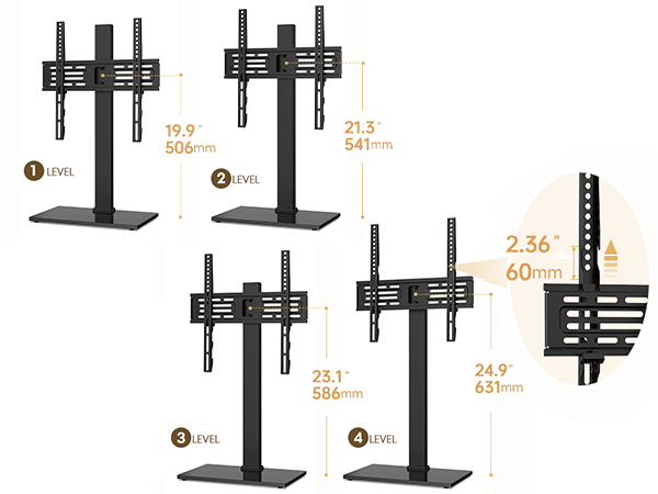 Amazon | FITUEYES テレビスタンド 32～70インチ対応 壁寄せテレビ