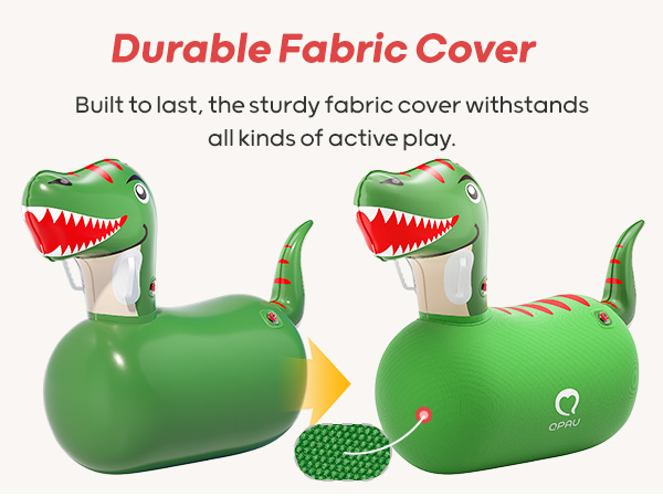 Amazon.com: QPAU Inflatable Bouncy Dinosaur Toys 2 PCS with