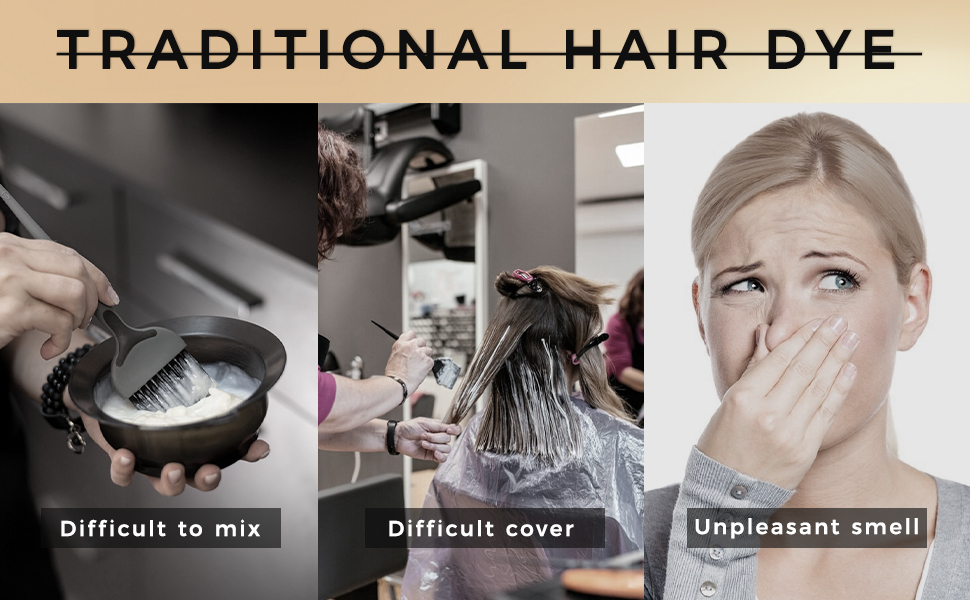 Black Hair Dye Shampoo