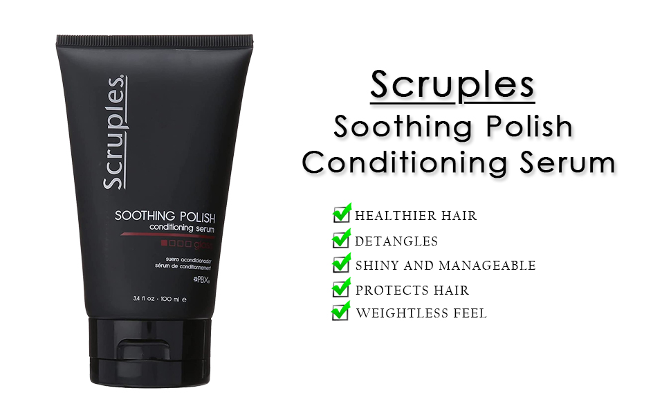 Soothing Polish, hair serum, conditioning serum, hair detangler, leave in conditioner
