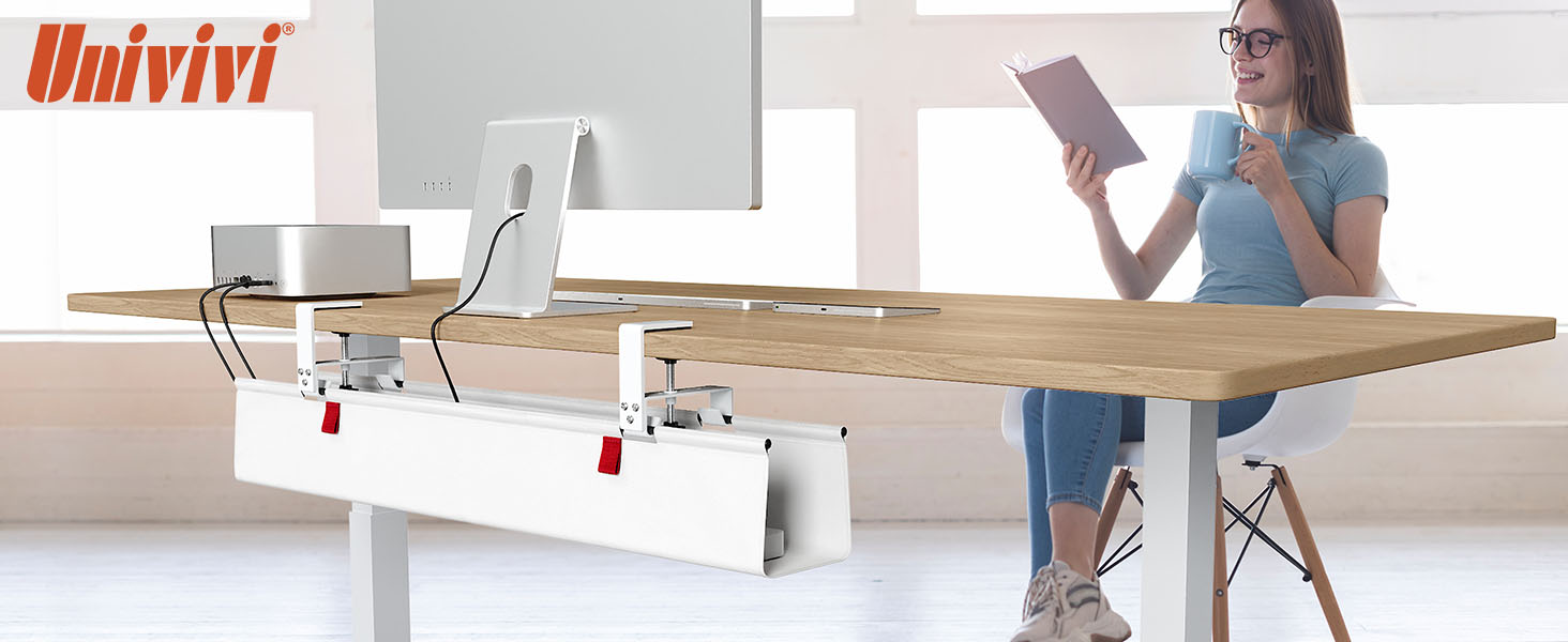 desk cable management system