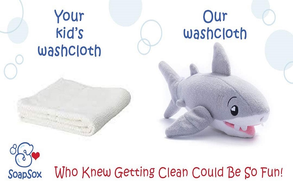 SoapSox Tank The Shark Grey Toy Bath Max 90 OFF Children's